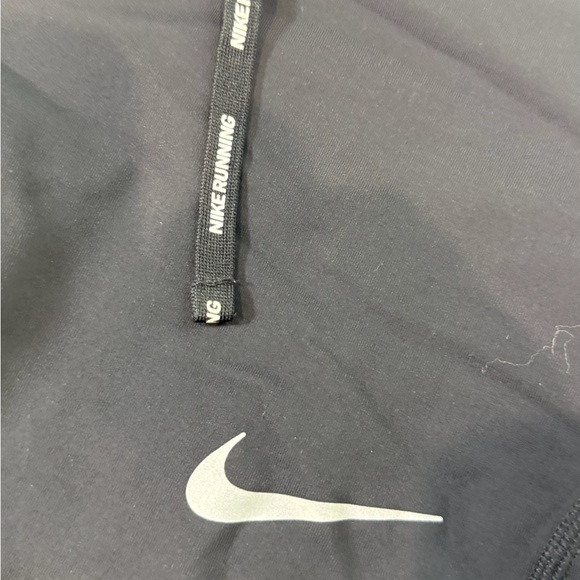 Nike Dri-FIT Running Leggings - Black - Women's Size M - Pocket & Drawstrin - Picture 4 of 5